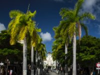A look at the Philipsburg courthouse on Front St from the boardwalk.